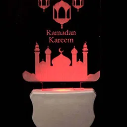 NMII Green & red Printed Acrylic Wall Lamps-4