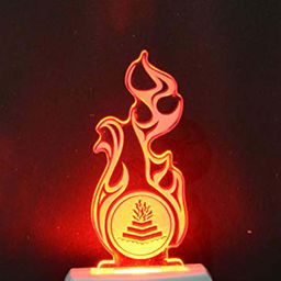 NMII Transparent 3D Illusion Printed Night Lamp-2