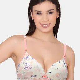 GROVERSONS Paris Beauty Floral Full Coverage Lightly Padded Bra-picture-16