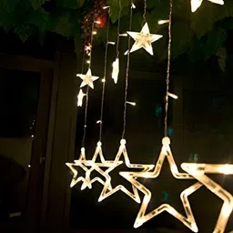 ENORMITY Yellow Star Shaped String Lights-52