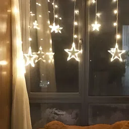 SPARK WORLD Star-Shaped String Lights-37