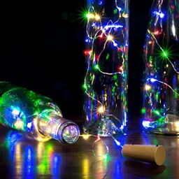 ENORMITY Red & Green Rice Shape String Lights-14