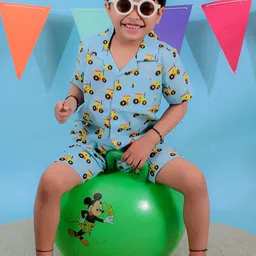 Stuffie Land Printed Shirt with Shorts-picture-42