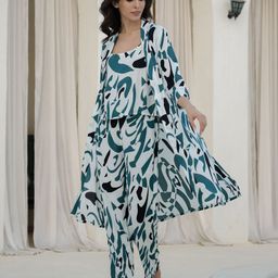 SANSKRUTIHOMES Women Printed Night suit-image-42