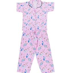 Wish Karo Boys Pink & Blue Printed Night suit-picture-45