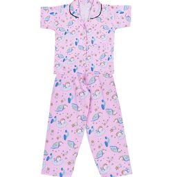 Wish Karo Boys Pink & Blue Printed Night suit-picture-48