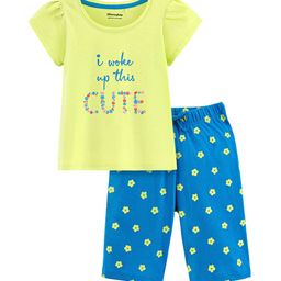 Honeyhap Girls Printed Night suit-picture-30