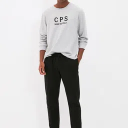 Trendyol Typography Printed Night Suit-image-27