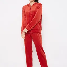 Camey Women Long Sleeves Night suit-image-69