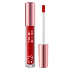 Lakme 9to5 Primer + Matte Liquid Lip Color 4.2 ml - Driven Red MR2-13
