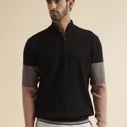 Andamen Ribbed Zip Detail Pullover-picture-22