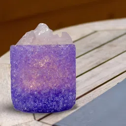 Kookee Purple Natural Crystal Aromatherapy with Essential Oil Diffuser-93