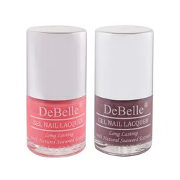 DeBelle Set of 2 Nail Polish - BeBe Kiss & Majestique Mauve - 8 ml each-54