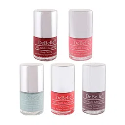 DeBelle Set of 5 Gel Nail Polish- 8 ml Each-51