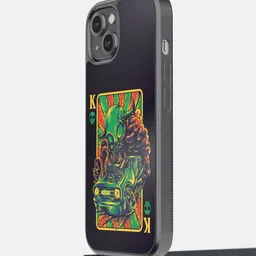 macmerise Impact Resistant Quirky Printed iPhone 14 Back Case Mobile Accessories-image-59