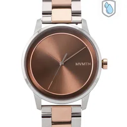 MVMT Unisex Brown Dial & Dual-Toned Bracelet Style Straps Profile Analogue Watch 28000246-picture-28