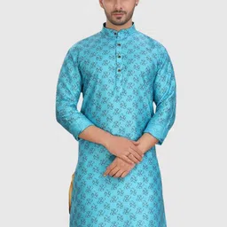 SHIWAM ETHNIX Ethnic Motifs Printed Kurta With Dhoti Pants-picture-40