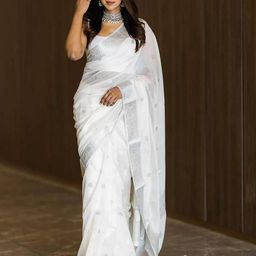 KALINI Woven Design Zari Banarasi Saree-picture-24