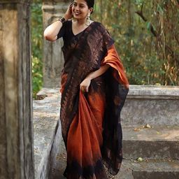 Anjaneya Sarees Woven Design Zari Banarasi Saree-picture-41
