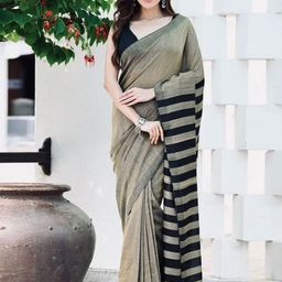 ZIKARAA Woven Design Zari Pure Silk Kanjeevaram Saree-picture-12