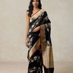 zinzraa Floral Woven Design Zari Pure Silk Kanjeevaram Saree-image-24