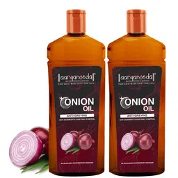 Aryanveda Set of 2 Anti-Greying & Hair Fall Control Onion Hair Oil with Neem - 200 ml each-50