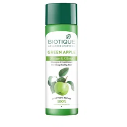 Biotique Green Apple Shine and Gloss Shampoo & Conditioner for Oily Scalp & Hair 190 ml-10