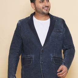 John Pride Plus Size Single Breasted Blazers-image-93