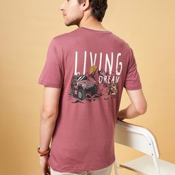 Urban Ranger by pantaloons Men Typography Printed Pockets Slim Fit T-shirt-picture-27