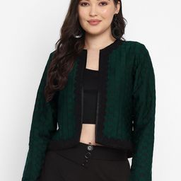 Taurus Textured Mandarin Collar Tailored Jacket-image-49
