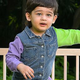 MiArcus Unisex Kids Blue Lightweight Denim Jacket-image-59