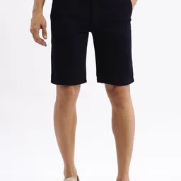 SHOWOFF Men Slim Fit Low-Rise Denim Shorts-picture-38