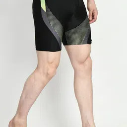 Lebami Men Printed Slim Fit Swim Shorts-image-18