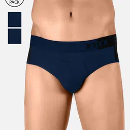 XYXX Men Pack Of 3 Antimicrobial Basic Briefs XYBRF3PCKN269XXL-picture-9