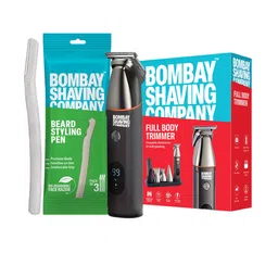 Bombay Shaving Company Men 5-In-1 Multi Grooming Full Body Trimmer With Beard Styling Pen-13