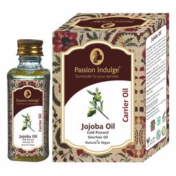 Passion Indulge Unisex Natural 100 % Pure Jojoba Oil Hair and Skin Care Carrier Oil - 60ml-52