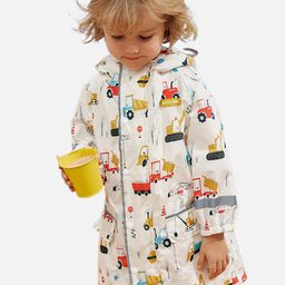 Little Surprise Box LLP Kids Printed Hooded Rain Jacket-image-17