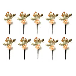 Hair Flare Set Of 10 Beaded Hair Pins-7