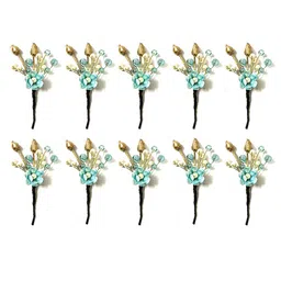 Hair Flare Women 10 Pieces Beaded Hair Accessory Set-picture-23