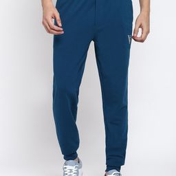Van Heusen Men Mid-Rise Cotton Smart Tech Easy Stain Training & Gym Joggers-image-72