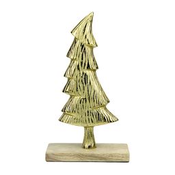 Hind Decor Gold-Toned Christmas Tree Showpiece-image-15