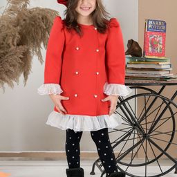 Foreverkidz Scuba A-Line Dress-26
