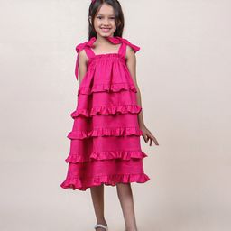 Jilmil Girls A-Line Dress-image-78