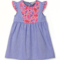 Beebay Floral Printed Cotton A-Line Dress-image-94