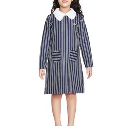Peppermint Girls Striped A-Line Dress-image-54