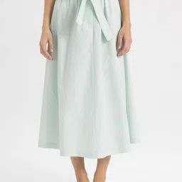 DeFacto Pure Cotton A-Line Skirt-picture-28