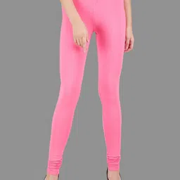 SPIFFY Women Pink Solid Churidar-picture-18