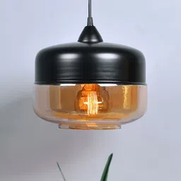 Homesake Black Glass Pendant Hanging Ceiling Lamp-image-79