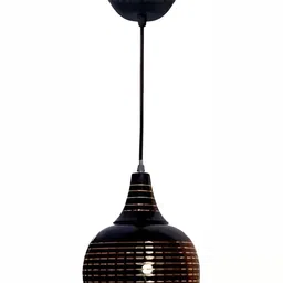 Whiteray Black Metal Textured Contemporary Ceiling Lamp-11