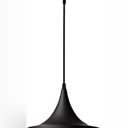 Whiteray Black & Gold-Toned Textured Contemporary Ceiling Lamp-27